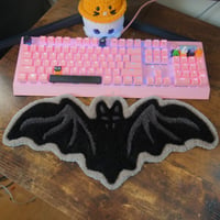 Image 1 of Black Bat Wrist Rest