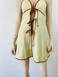 Image 4 of 1970s North Beach Leather X Kenn Fung Leather Mini Dress