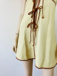 Image 7 of 1970s North Beach Leather X Kenn Fung Leather Mini Dress