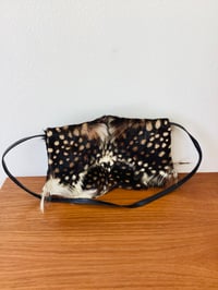 Image 1 of Vintage 1970s Halston Mohawk Fur Envelope Bag / Purse
