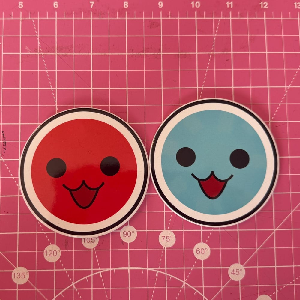 Image of Taiko no Tatsujin Don-Chan Katsu-Chan Coasters