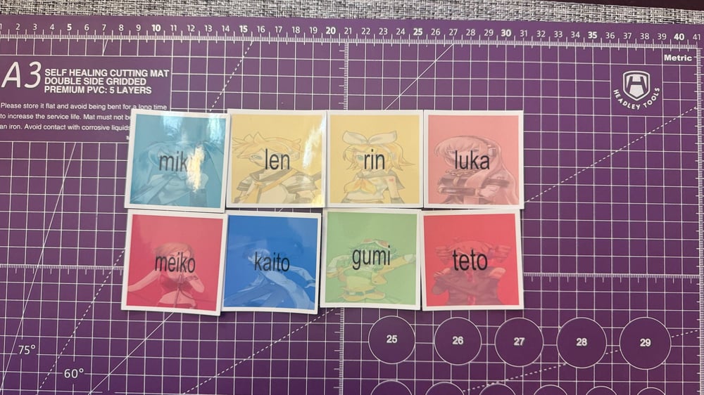 Image of VocaBrat Stickers