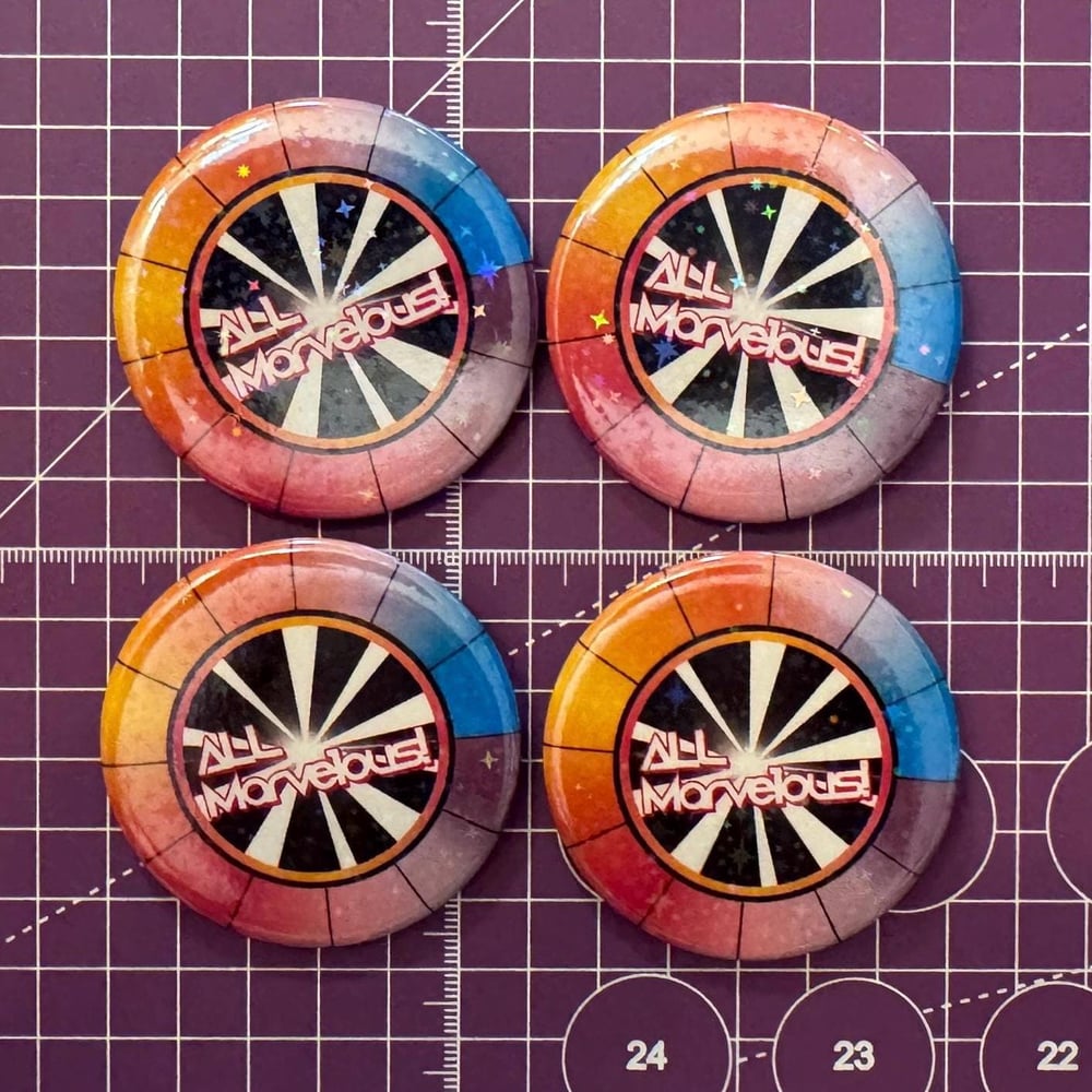 Image of Wacca All Marvelous Button