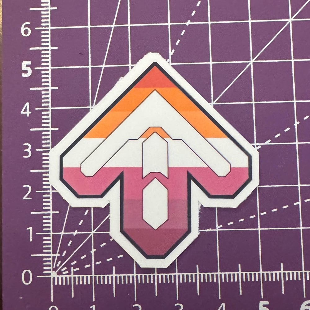 Image of DDR Pride Arrow Stickers