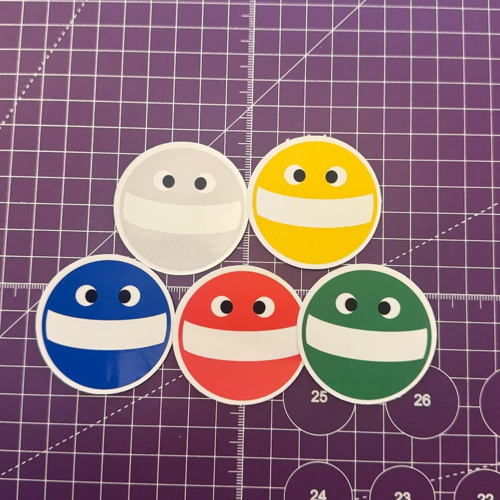 Image of Pop'n Music Pop-Kun Stickers