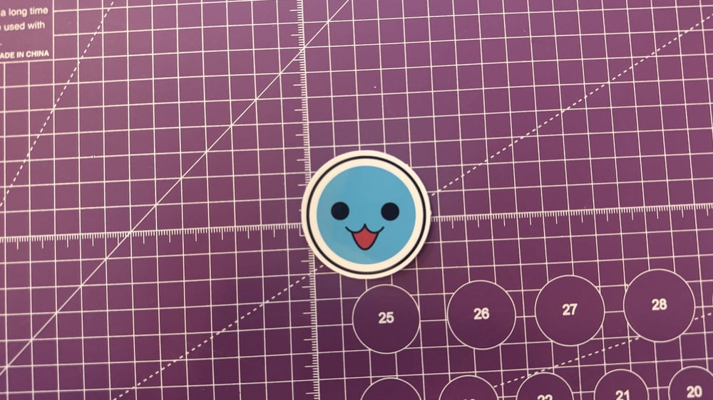 Image of Taiko no Tatsujin Don-chan and Katsu-Chan Stickers