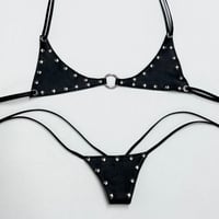 studded microkini set