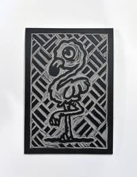 Image 3 of "BEAUTIFUL & BALANCED" LINOCUT PRINTS
