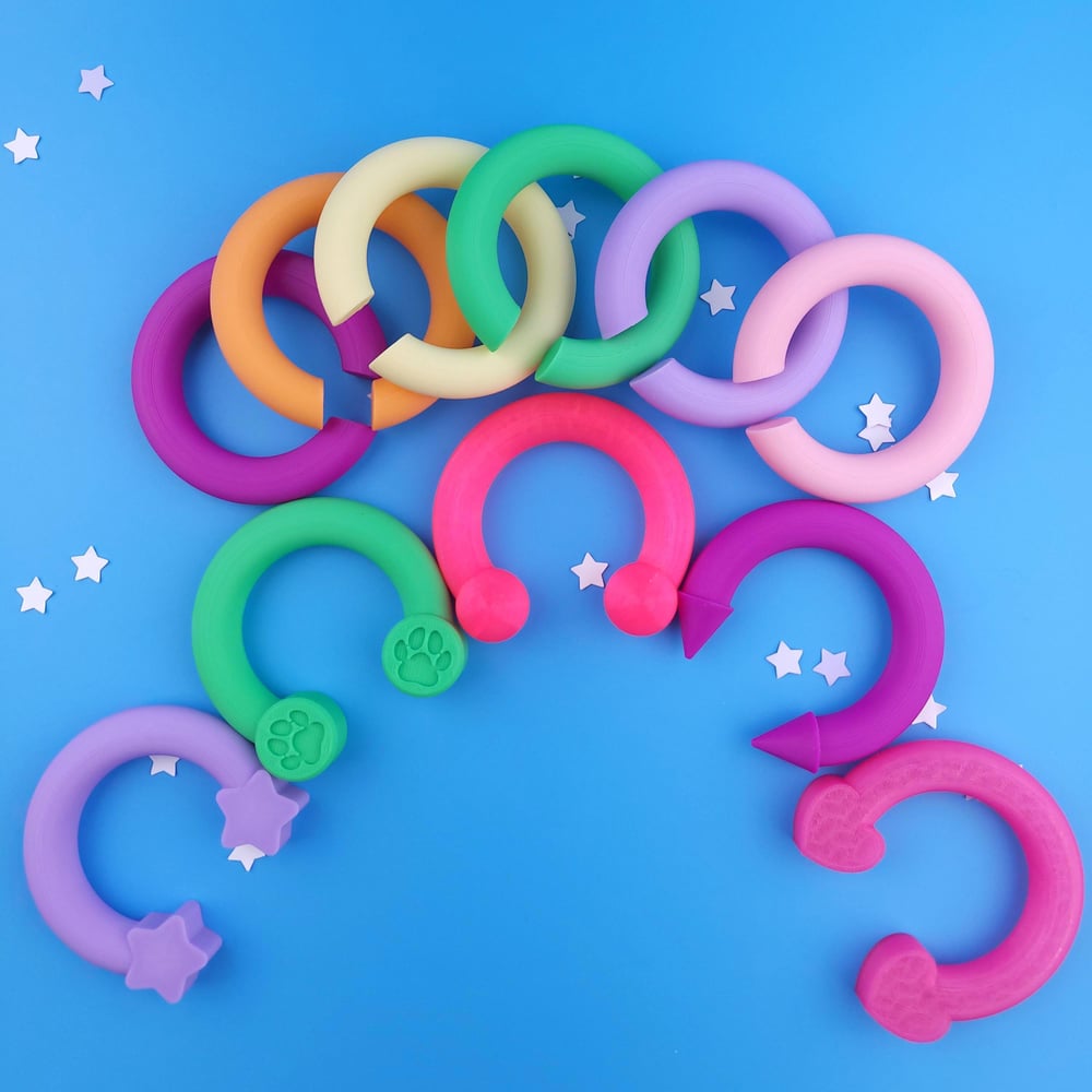Image of Fursuit Septum / Earring Piercings