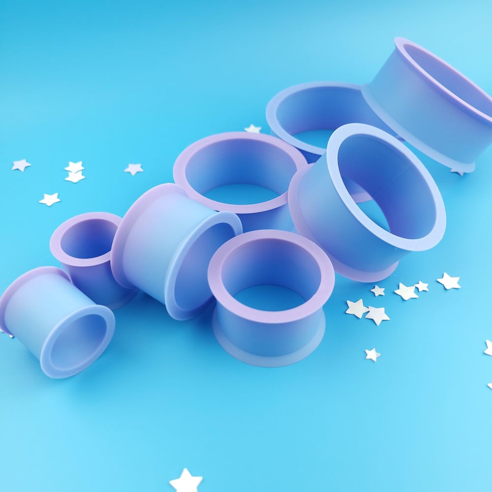 Image of Periwinkle Pink Gradient Tunnels