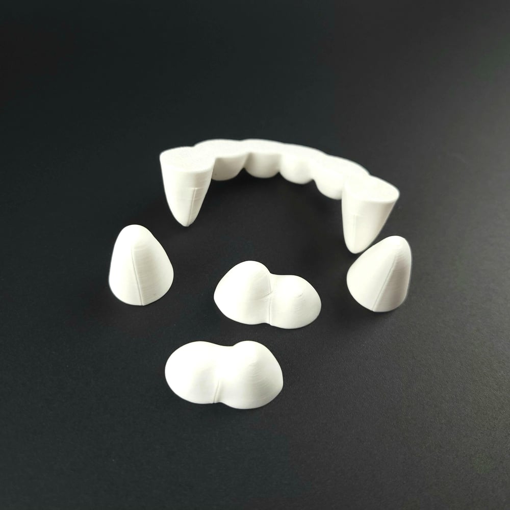 Image of Fursuit Teeth Set, Rounded