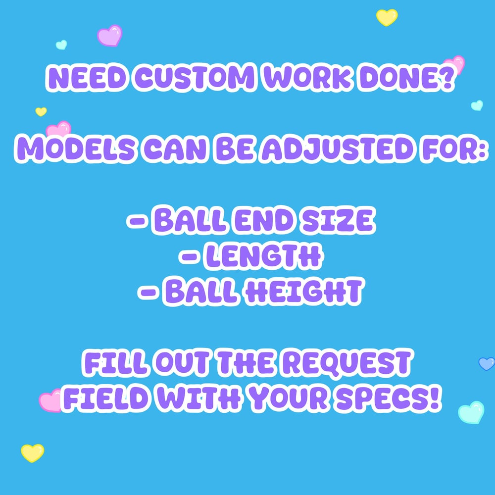Image of Custom Fursuit Industrial Piercing
