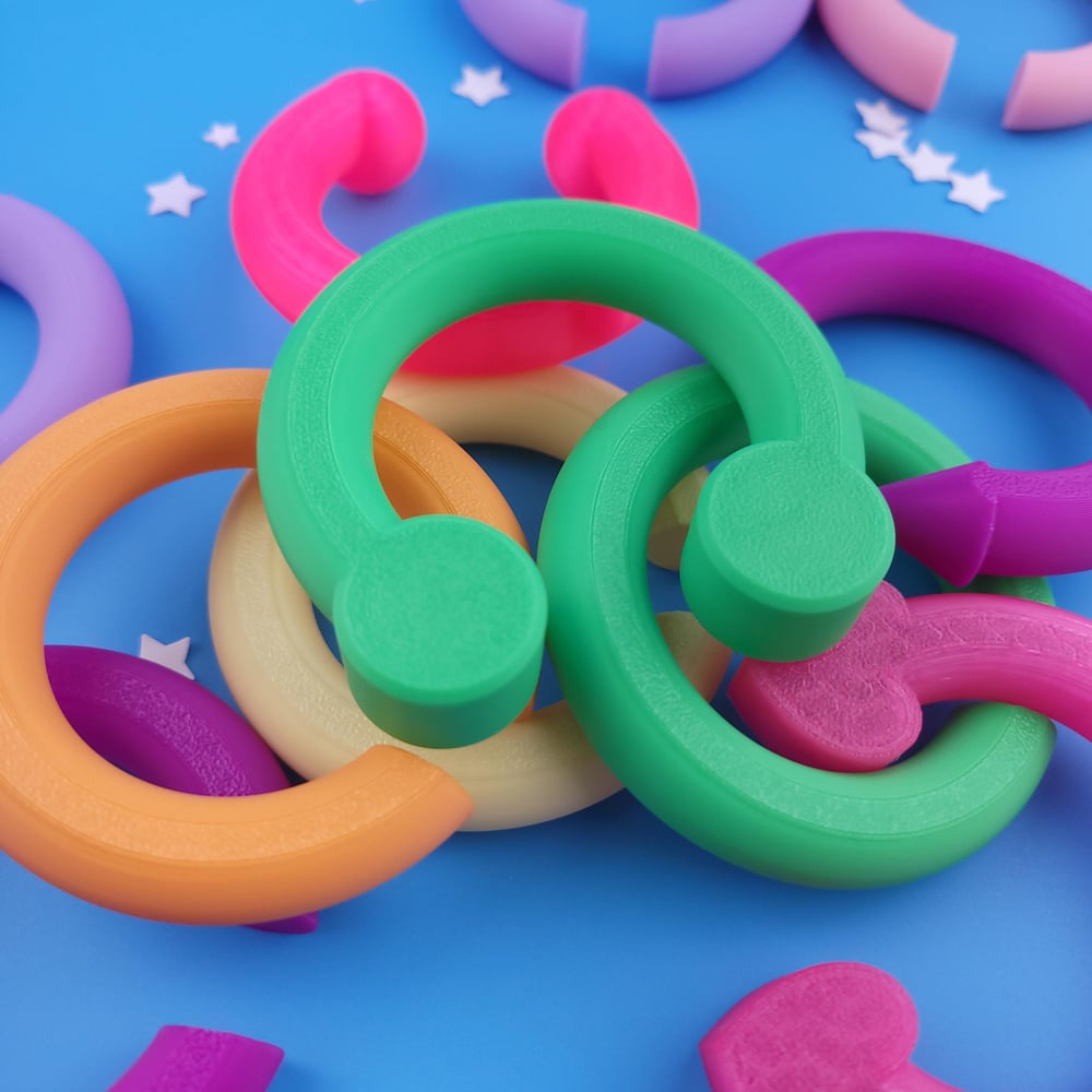 Image of Fursuit Septum / Earring Piercings