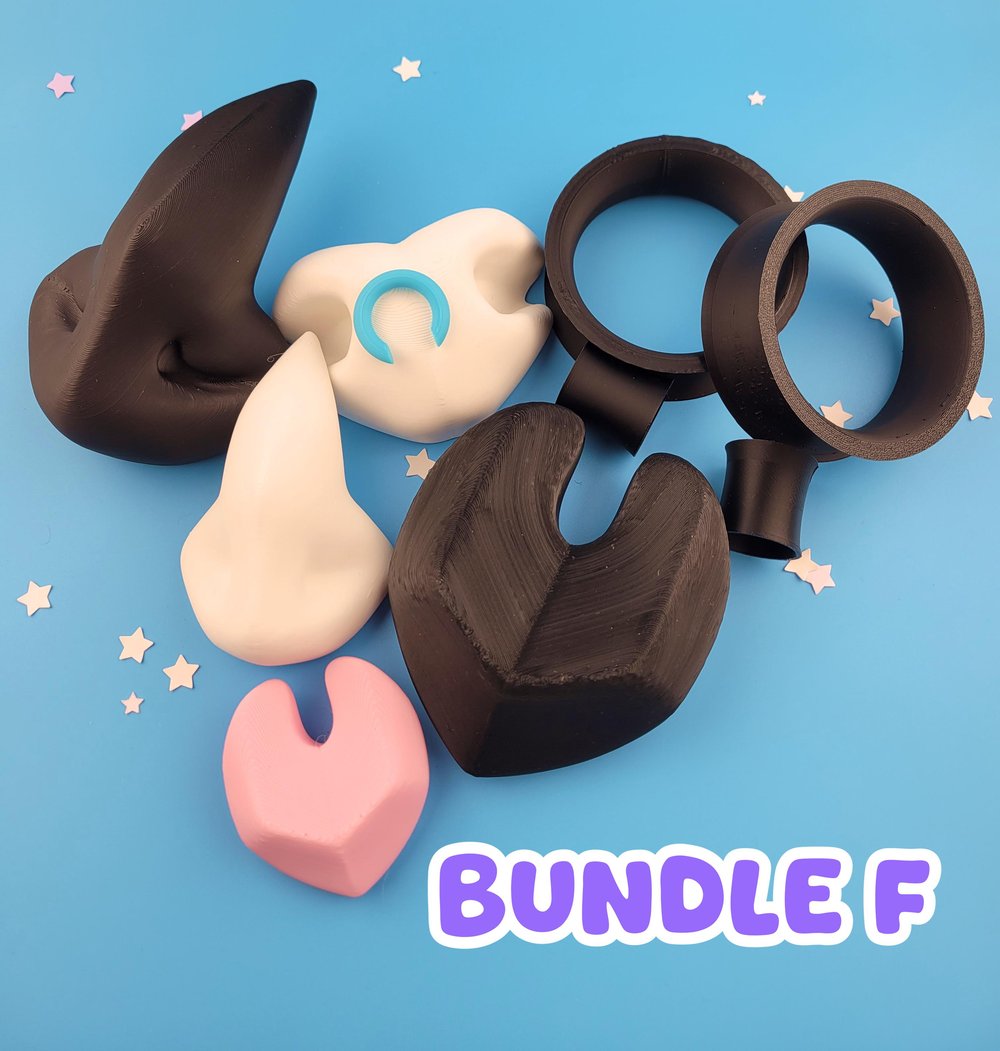 Image of OOPS! 10 Piece Fursuit Accessory Grab Bag, B-Grade Misprints
