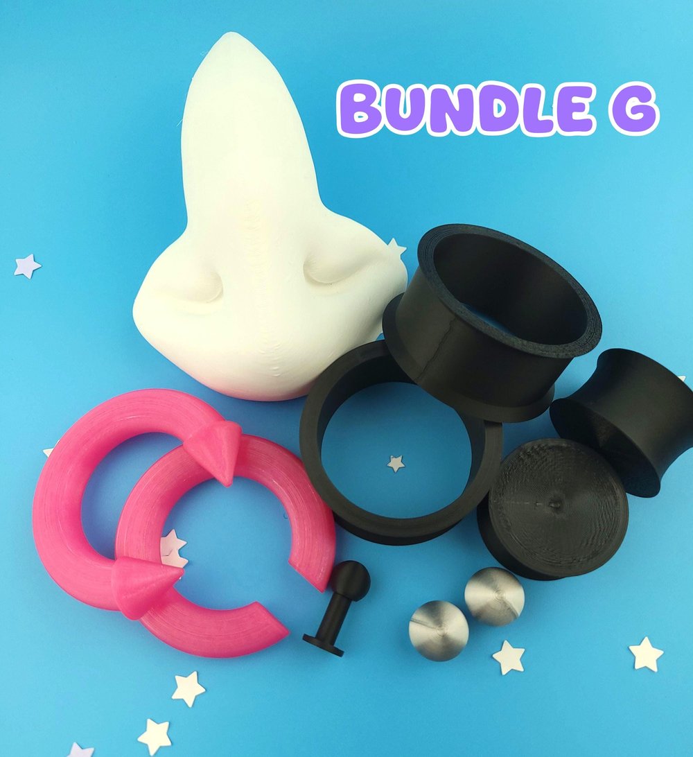 Image of OOPS! 10 Piece Fursuit Accessory Grab Bag, B-Grade Misprints