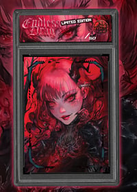 Preorder "Endless Drag" Limited Edition Holographic Embossed Trading Card