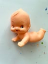 Vintage Kewpie rubber doll - laying down
