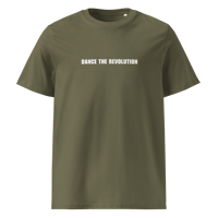 Image 8 of Dance the Revolution Organic Shirt (Bold Colors up to 5XL)