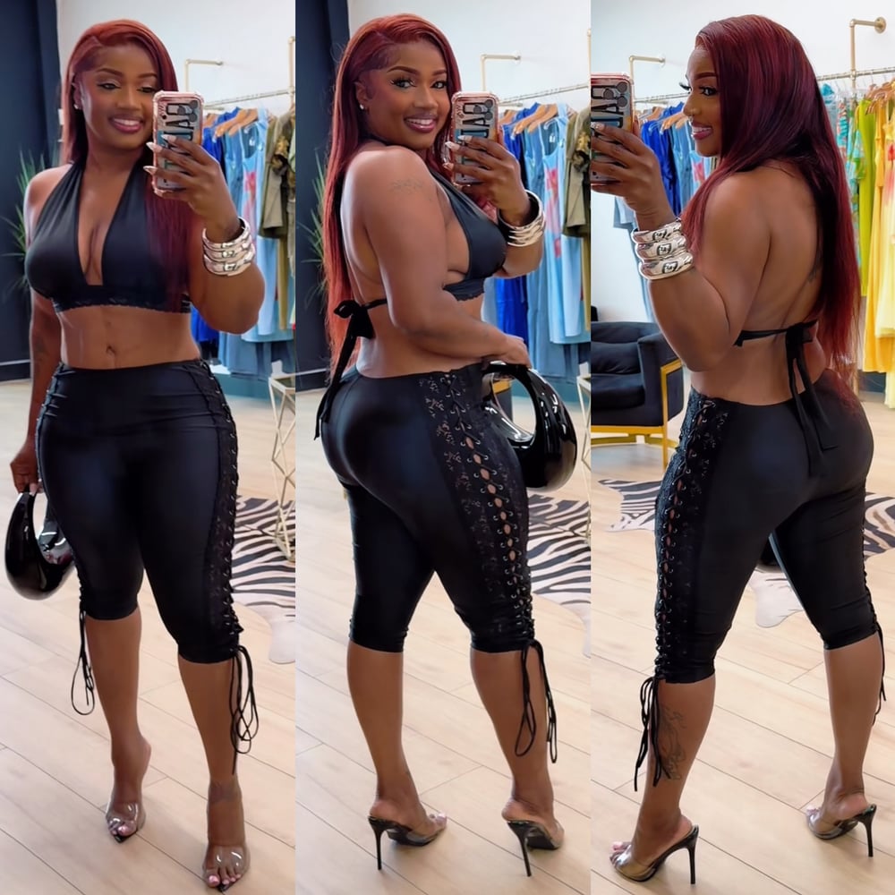 Image of IMANI SET-black 