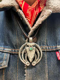 Image 4 of WL&A Handmade Old Style Arrowhead Royston Heishi Naja 