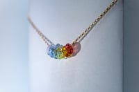 Image 3 of Rainbow loop necklace