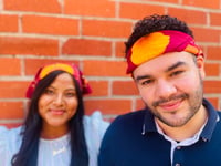 Image 7 of Hana Golden - "Solo el Pueblo, Salva al Pueblo." - Bandana (Autumn)