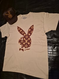 Image 3 of PlayBoy Bunny "DIFFERNT" Tshirt & Hat Set🐰⚖️‼️