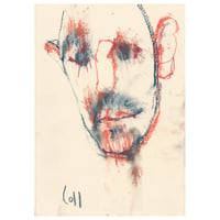 Image 1 of Absorb - Sketchbook Drawing in Soft Pastels on Paper 