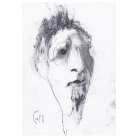 Image 1 of James- Sketchbook Drawing in Soft Pastel on Paper 
