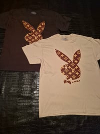 Image 1 of PlayBoyBunny/LouisVitton DIFFERENT Print T-Shirt