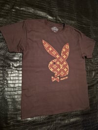 Image 3 of PlayBoyBunny/LouisVitton DIFFERENT Print T-Shirt