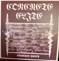CONCRETE ELITE - "Absolute Guard" 12" EP (Single-sided, Color Vinyl)