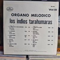 Image 2 of LOS INDIOS TARAHUMARAS - Organo Melodico LP