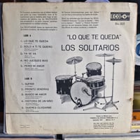 Image 2 of LOS SOLITARIOS - Lo Que Te Queda LP