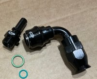 Image 6 of Quick Release PTFE AN Fitting, -6AN -8AN, Straight 45 90 Degree, 3000 PSI Pus