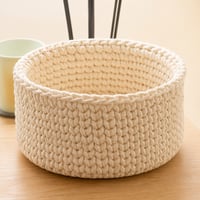 Image 1 of ELARA Medium Catch-All Basket 