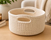 Image 4 of ELARA Medium Catch-All Basket 