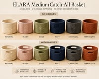 Image 5 of ELARA Medium Catch-All Basket 