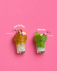 Image 1 of Iced Coffee & Matcha Charms 