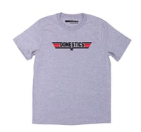 DOMEstics. TopGun T-shirt (Grey)