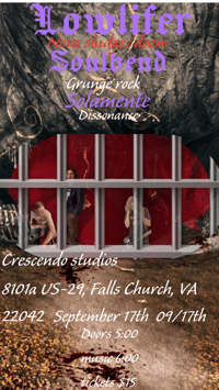 Crescendo Studios Presents GRUNGE & METAL NIGHT
