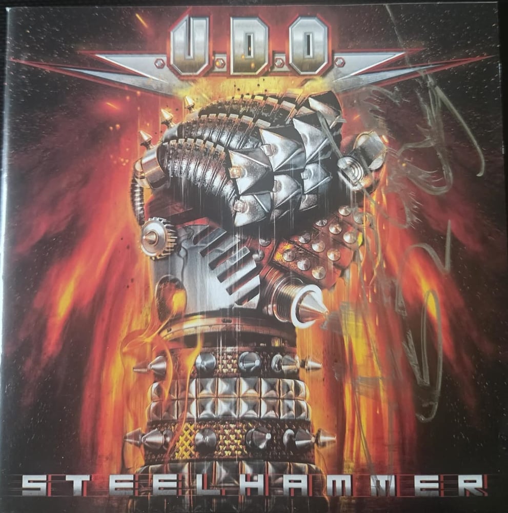 Image of U.D.O. - Steelhammer - SIGNED CD UDO ACCEPT - ONLY 1 COPY