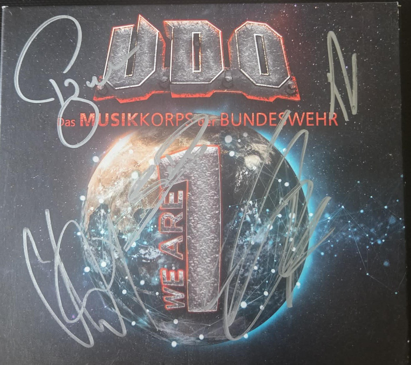 Image of U.D.O. - We Are One - SIGNED CD UDO ACCEPT - Fold out mini Box