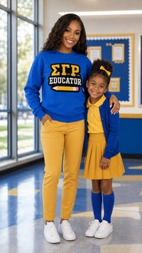 Image 1 of SgRho Educator Crew Neck