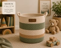 Image 2 of ELARA Kids Storage Basket