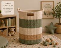 Image 3 of ELARA Kids Storage Basket