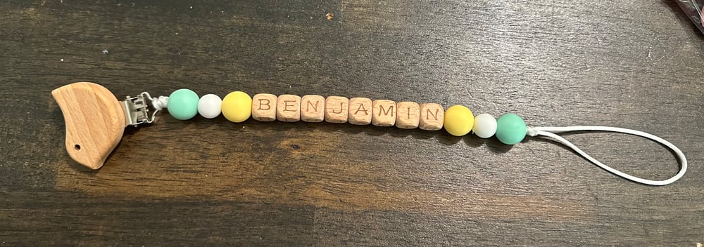 Image of Baby Pacifier Clip