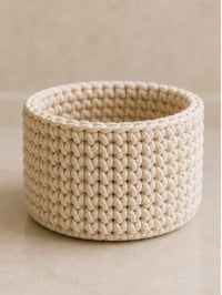 Image 1 of ELARA Bathroom Essentials Basket