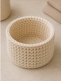 Image 2 of ELARA Bathroom Essentials Basket