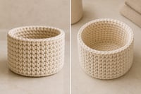 Image 5 of ELARA Bathroom Essentials Basket